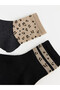 Rmz Gi̇yi̇m – 5-Pair Embroidered Women’S Ankle Socks - 3