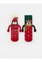 Rmz Gi̇yi̇m Farkiyla New Year's Themed Women's Socks 2-Piece Set
