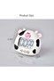 Kitchen Timer, White Cute Cartoon Animal Countdown Timer, Magnetic Digital Cooking Timer, Hangable A - 5