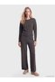 Rmz Gi̇yi̇m Farkiyla Zero Roba Collar Women's Cardigan - 2