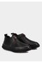 Black Leather Men's Boots - 3
