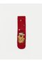Quality Pieces from Çelebi Store: 3-Piece New Year's Themed Girls' Socks - 4