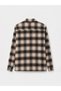 Rmz Gi̇yi̇m Farki̇yla Checkered Embroidered Men's Lumberjack Shirt Jacket - 2