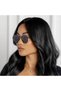 - Reflective Lens Round Trendy Sunglasses - 4