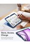 حافظة لجهاز iPad Air مقاس 13 بوصة، موديل M4/M3/M2، سلسلة Flip، باللون الأزرق. - 7
