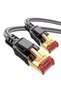 Cat 8 Ethernet Cable 15 ft, Braided Shielded RJ45 Network Cable
