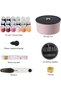 Button Sewing Kit, Sewing Box with Different Colors Thread Needle Scissors Measuring tape, Easy Carr - 2