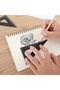 4Pcs Triangular Scale Ruler Set, Geometric Protractor Mathematical Triangle Ruler Aluminum Ruler for - 6