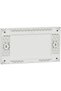 Avataron C Blank Plate E8730TX_WE, 2 Gang, White - 6