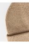Women's Corded Fabric Knit Beanie for Style-Conscious Women from UZG STORE - 3