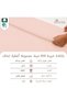 طقم غطاء لحاف مزدوج 100% قطن 200x200 وردي فاتح - 2