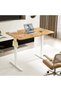 Electric Standing Desk Frame, 2 Stage Height Adjustable Stand Up Desk Frame with Memory Controller, - 2