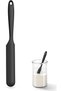 24,7cm Silicone Jar Spatula Jam Spreader for Mixing (Black)