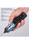 خلاط قهوة، بطارية قابلة للشحن عبر منفذ USB بسعة 1200 مللي أمبير، 3 رؤوس خفق مع حقيبة محمولة. - 3