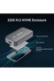 علبة SSD، USB 3.2 Gen 2 (10 جيجابت في الثانية)، محول/قارئ M.2 NVMe PCIe إلى USB، محرك أقراص صلبة خارجي. - 3