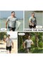 قميص سباحة رجالي من Cb Rashguard بعامل حماية من الأشعة فوق البنفسجية 50+ (مقاسات عادية وممتدة) - 5