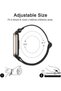 سوار مرن لـ Xiaomi Mi Band 8/9/10، حزام قابل للتمدد، قابل للتعديل، حزام نايلون قابل للتنفس - 5
