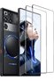 عبوة مكونة من قطعتين لحماية شاشة هاتف ZTE nubia Red Magic 11 Pro / 11 Pro+، تغطية كاملة عالية الدقة، مقاومة لبصمات الأصابع.