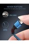 كابل USB A إلى Lightning، عبوة من قطعتين/3 أقدام، كابل شحن آيفون مضفر من النايلون - 4