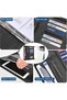 3-Ring Padfolio Portfolio Binder Organizer,PU Leather Folder Binder Business Planner Notebook Zipper - 3