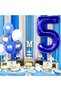 Navy Blue Number 5 Balloon 40 Inch - 5