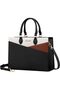 Purses for Women,Satchel Handbags Tote Bag, Black Pu Leather Shoulder Crossbody Top Handle Purse with Zipper