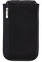RFID Blocking Deluxe Boarding Pouch, Black, One Size - 3