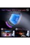 وحدة تحكم الألعاب اللاسلكية X20 مع إضاءة خلفية RGB، وعصا تأثير هول ثنائية المراحل، ومعدل استطلاع 1000 هرتز، و6 أمبير - 3