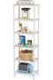 Metal Shelves Wire Shelving Storage Standing Adjustable Shelf Unit