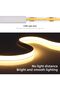 شريط إضاءة LED بتقنية COB يعمل بـ USB 5 فولت بلون أبيض دافئ 3000 كلفن - 6