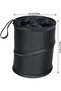Pop-up Car Trash Bin, 2Pack Medium-Sized Collapsible Car Garbage Can with Elastic Band Hanging, Wate - 2