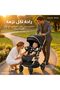 عربة أطفال "هيبوبي سيررو بريميوم" قابلة للطي من الجهتين - عربة أطفال صغيرة الحجم وقابلة للطي بسهولة، ويمكن طيها بيد واحدة. - 2