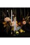 12 قطعة من الشموع المخروطية بدون لهب - شموع LED وامضة بطول 11 بوصة مع مؤقت لمدة 6 ساعات (بدون جهاز تحكم عن بعد) تعمل بالبطارية - 5