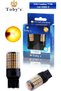 7440 T20 W21W Amber 3014 CHIPS 144 SMD No Hyper - 4