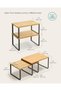 Cabinet Organizer Shelf, Set of 2 Kitchen Counter Shelves, Kitchen Storage, Spice Rack, Stackable, E - 7