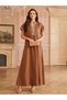 Coffee Brown Texture Kaftan - 4