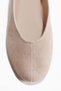 Suede ballet flats - 3