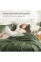 Super King Plus Comforter Set, 3 Pcs Solid Bedding Set - 2