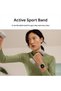 Pixel Watch Active Sport Band - Moondust - Large, Slate - 4