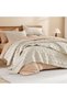 Oversized King Quilt Bedding Set, 3 Pcs Beige Bedspreads Set - 2