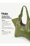 Oil Green Stella, Star-Shaped, with Star Charm Gift, Arm and Shoulder Bag. - 6