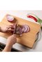 WOODEN CUTTING BOARD, LARGE , BROWN, CWCB003 , 1 PC - 5