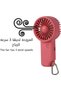 Portable Mini USB Electric Fan Handheld Portable Multi-Use Desk Table Personal Usage 3 Speeds Adjust - 6