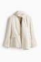 Lapelless blazer with scarf - 2