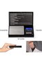 electronic kitchen scale, notebook model, portable, black - 4