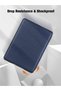 NW Slim Hard Back Protective Smart Cover with Auto Wake/Sleep Function (Black) - 4