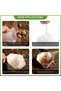 أكياس فلتر الشاي، أكياس شاي فارغة من الورق غير المبيض برباط، أكياس شاي فارغة للاستخدام مرة واحدة برباط - 3