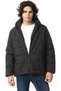 Mens Plain Zipped Hooded Jacket Jacket