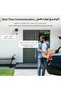طقم كاميرتي مراقبة لاسلكية بالطاقة الشمسية من – دقة 2K، دوران PTZ 360°، واي فاي 2.4GHz، رؤية ليلية م - 7