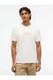 Men's Regular Fit Cotton T-Shirt with Logo Print, White, Mw0Mw44880-Z00.